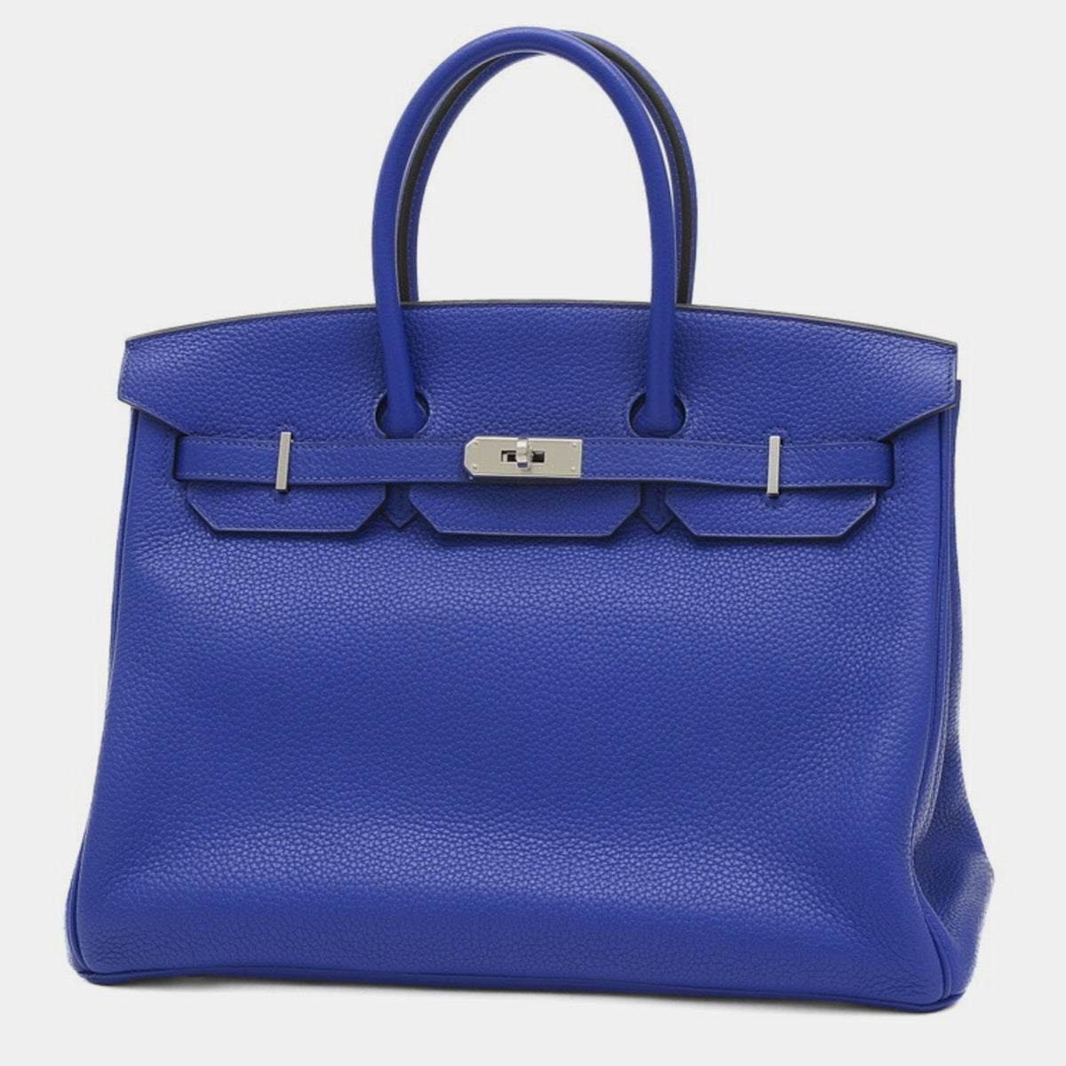 Hermès Blue Electric Togo Birkin 35 Handbag
