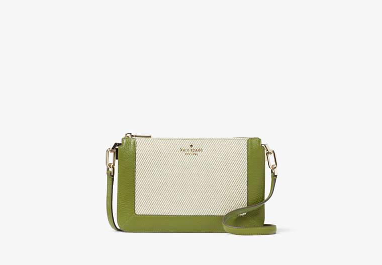 Kate Spade New York Lena – Umhängetasche aus Canvas mit Farbblockdesign und zwei Fächern