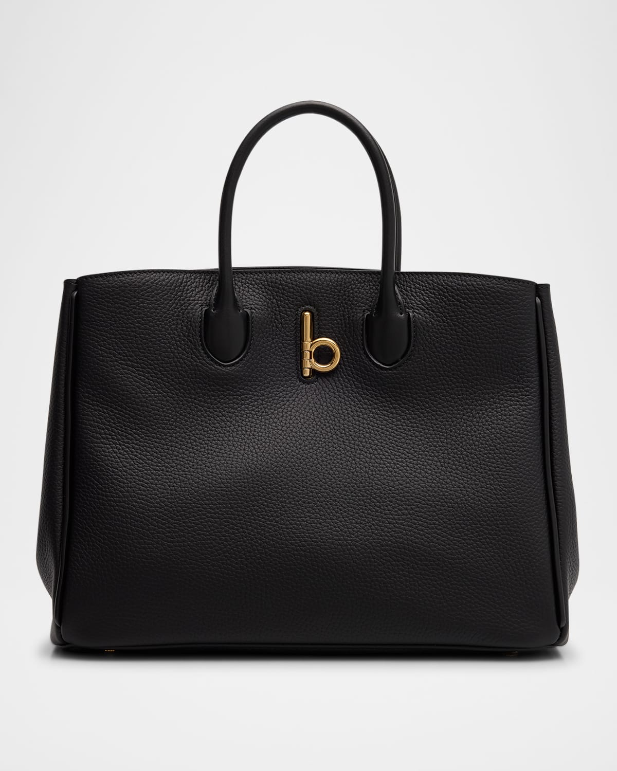 Burberry Rocking Horse Large Leather Tote Bag