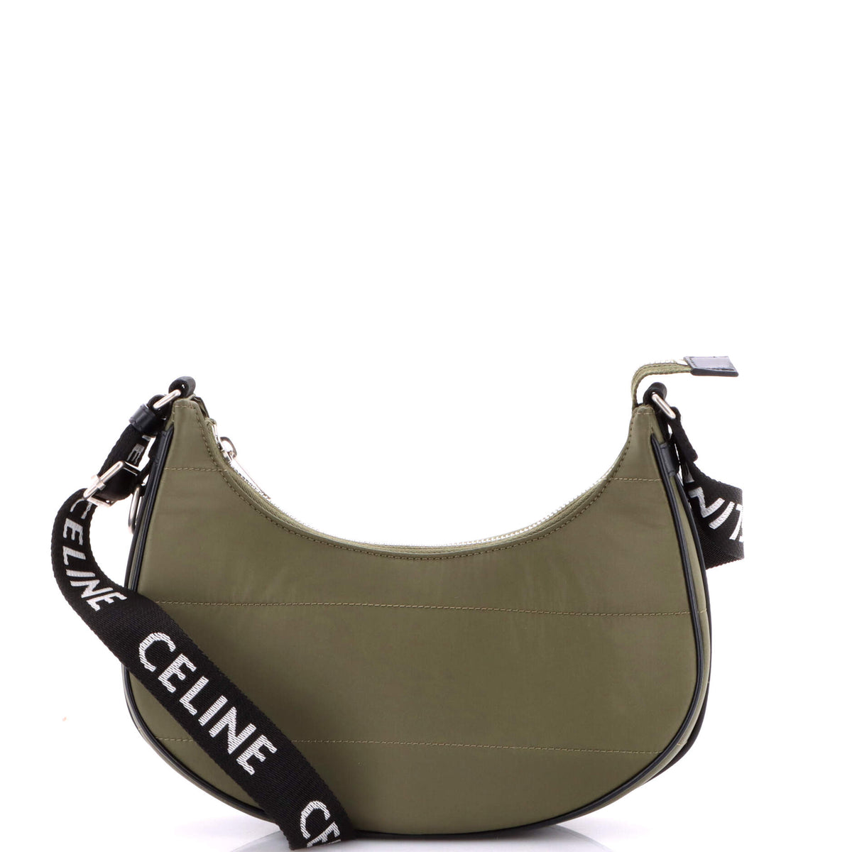 Celine CELINE Ava Shoulder Bag Quilted Nylon