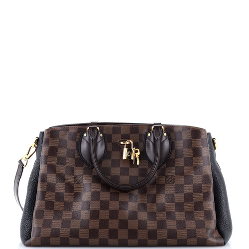 Normandy Handbag Damier and Leather