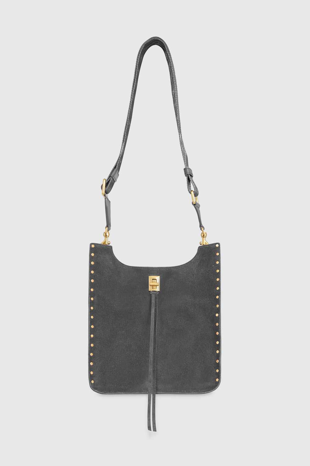 Rebecca Minkoff Darren Medium Feed Bag In Shadow