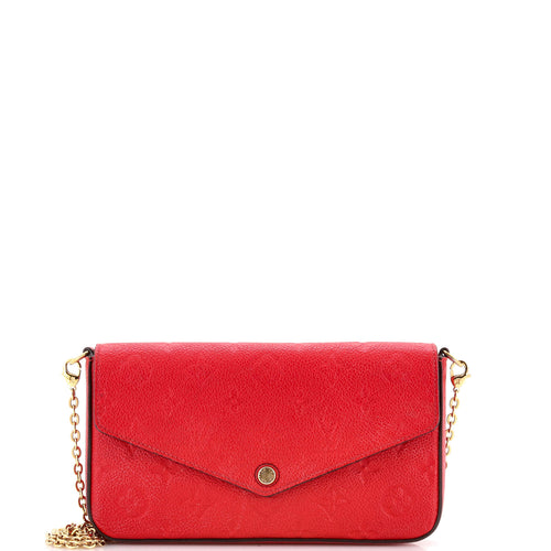 Felicie Pochette Monogram Empreinte Leather