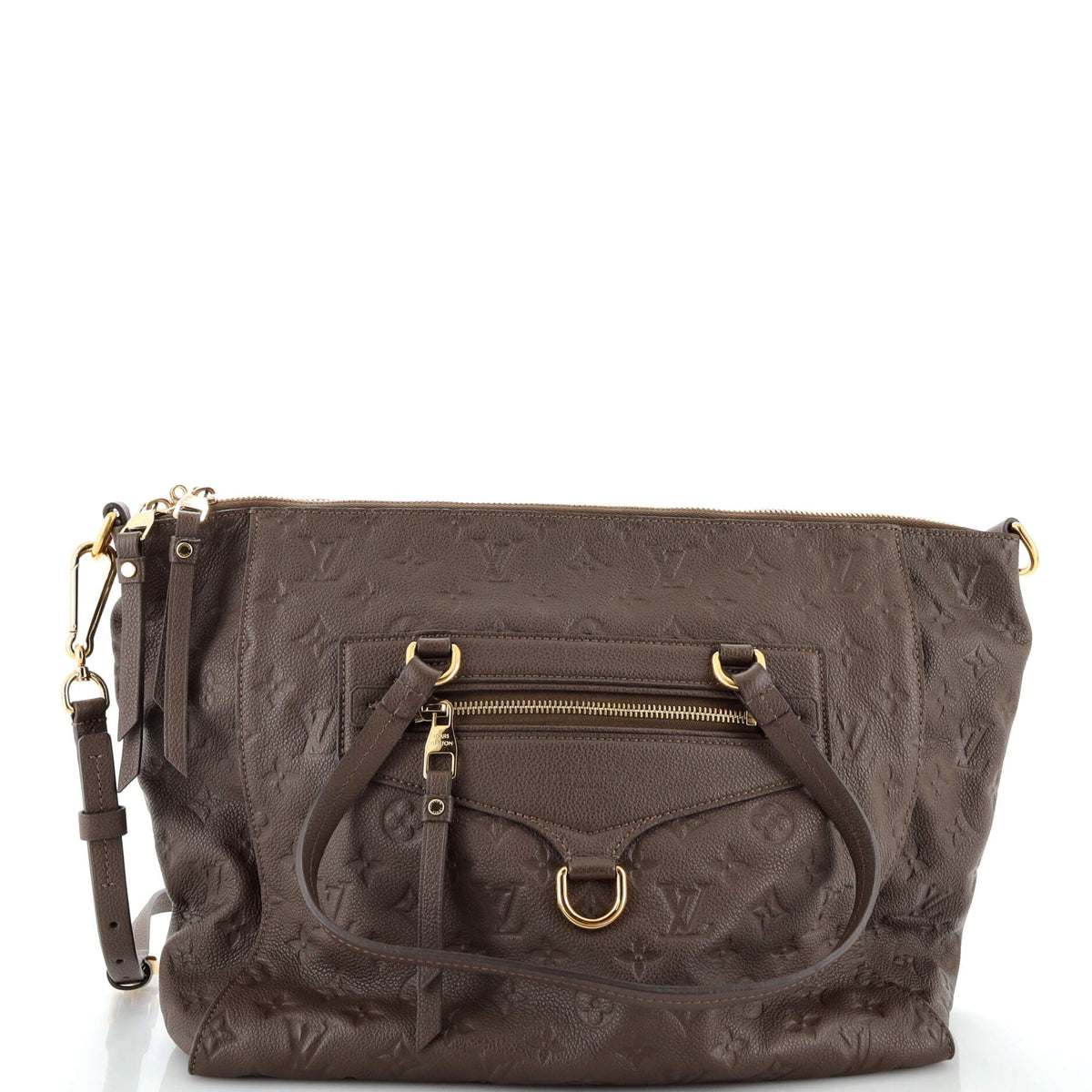 Louis Vuitton Lumineuse Handbag Monogram Empreinte Leather PM