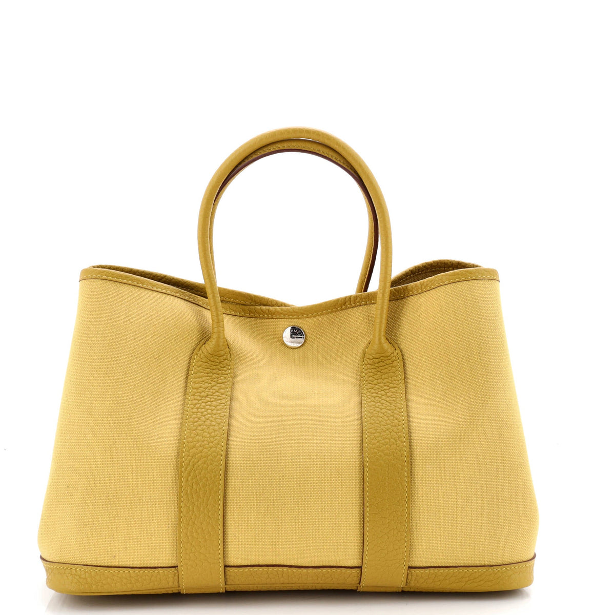 Herm?s Garden Party Tote Toile and Leather 30
