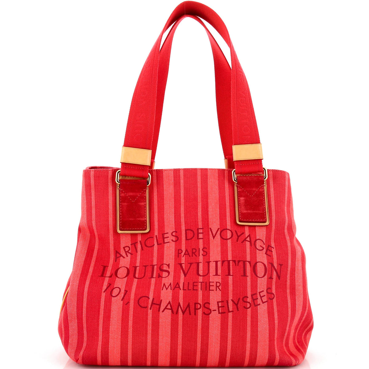 Louis Vuitton Articles de Voyage Beach Cabas Printed Canvas PM