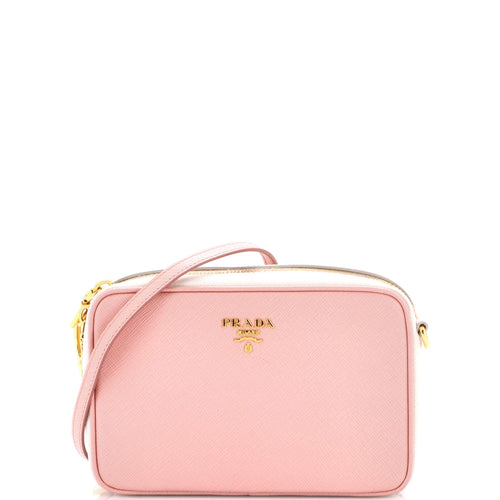 PRADA Chain Camera Bag Saffiano Leather Small