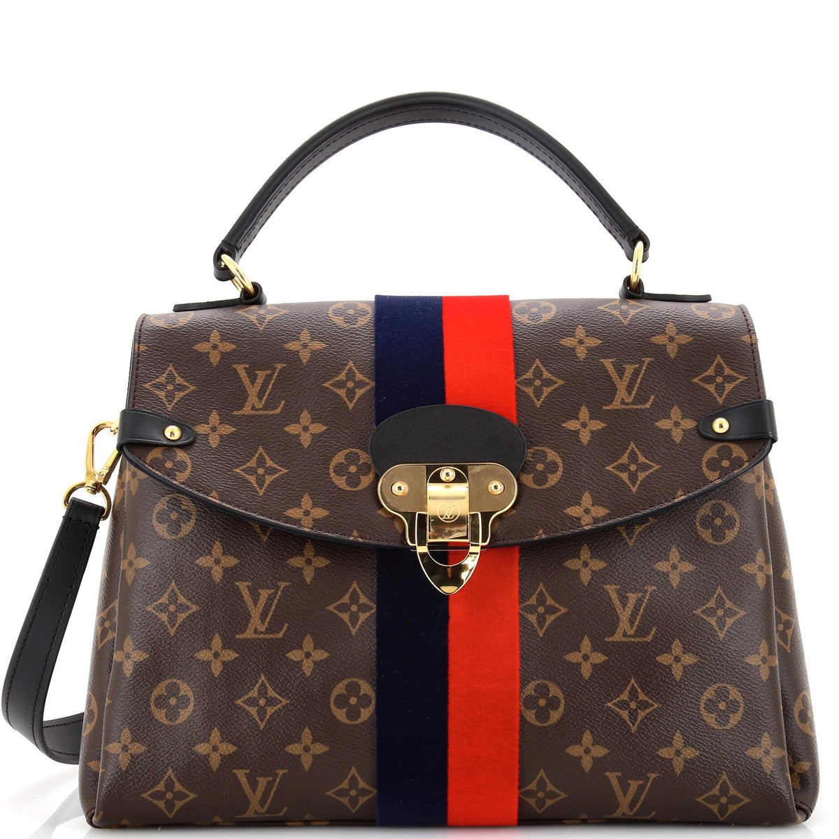 Louis Vuitton Georges Handbag Monogram Canvas MM