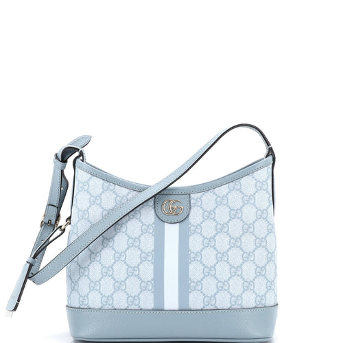 GUCCI Ophidia Open Bucket Bag GG Coated Canvas with Leather Small