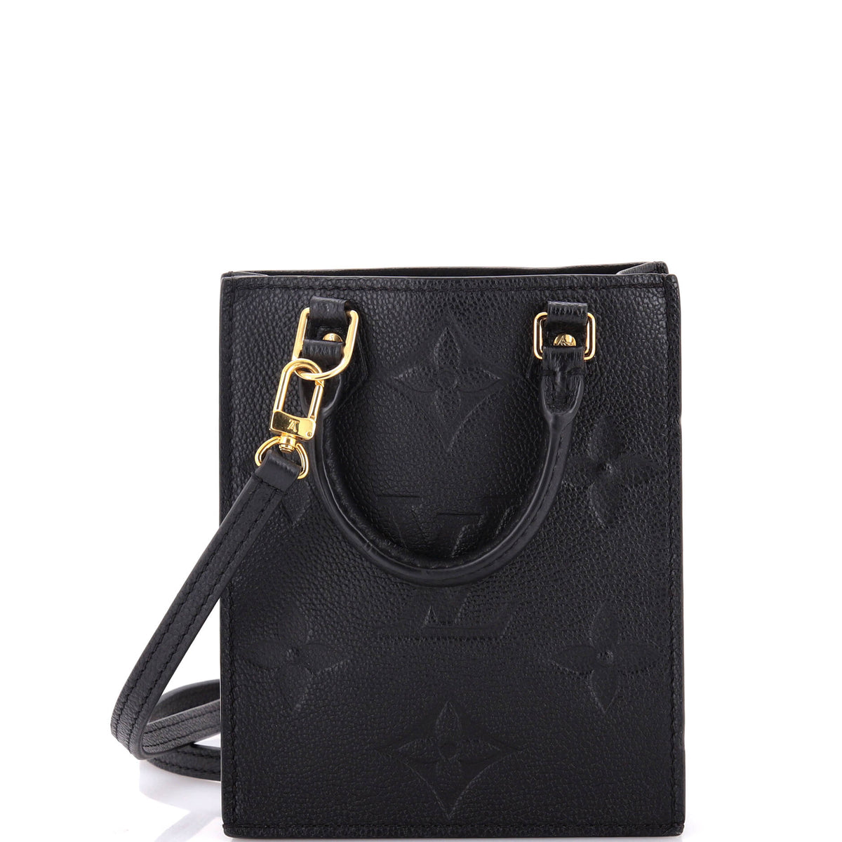 Louis Vuitton Petit Sac Plat Bag Monogram Empreinte Giant