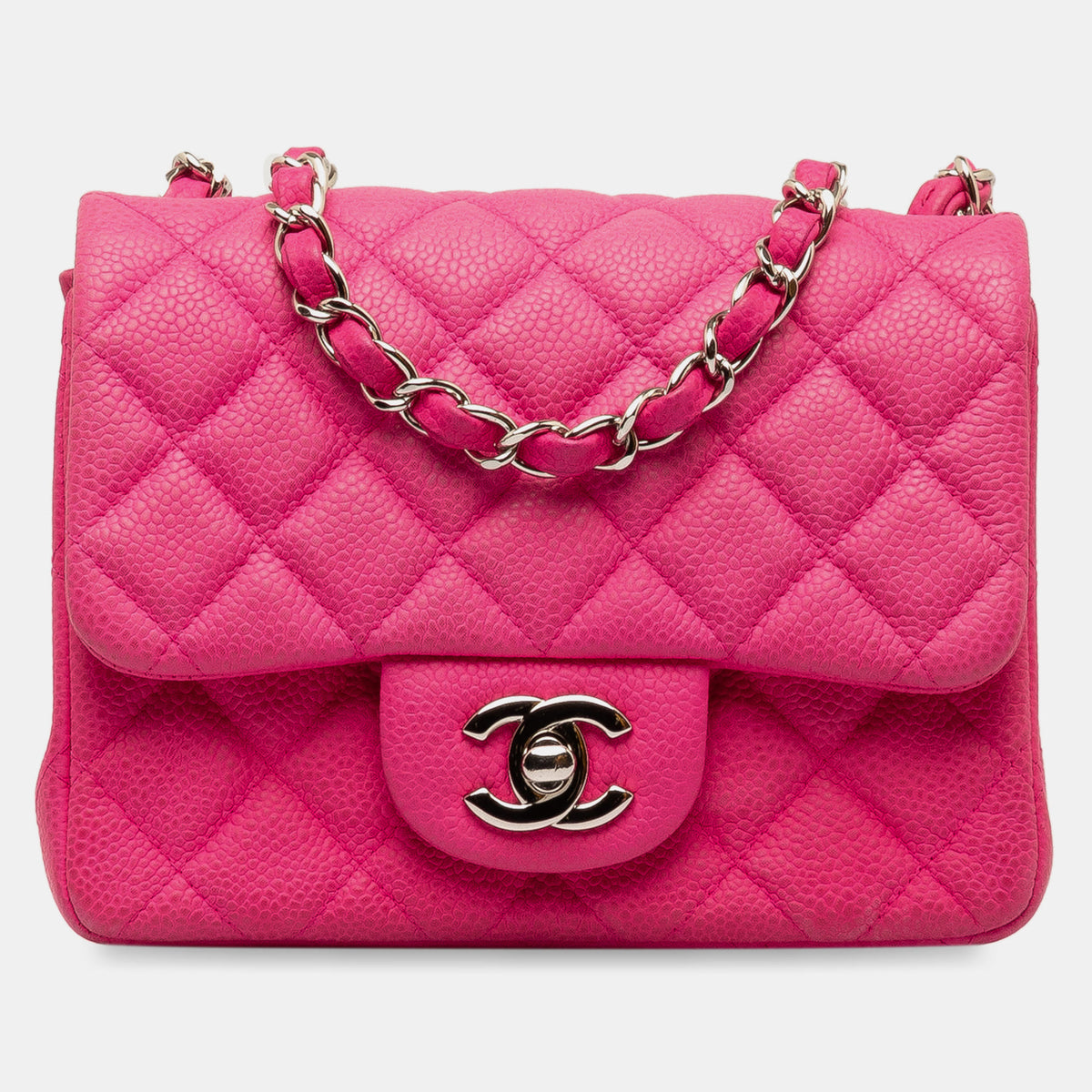Chanel Mini Square Caviar Single Flap