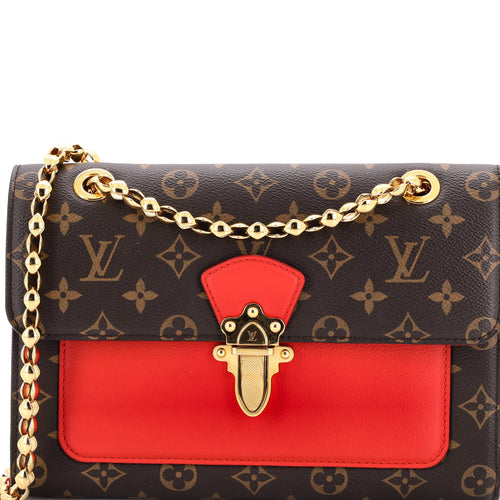 Victoire Handbag Monogram Canvas and Leather