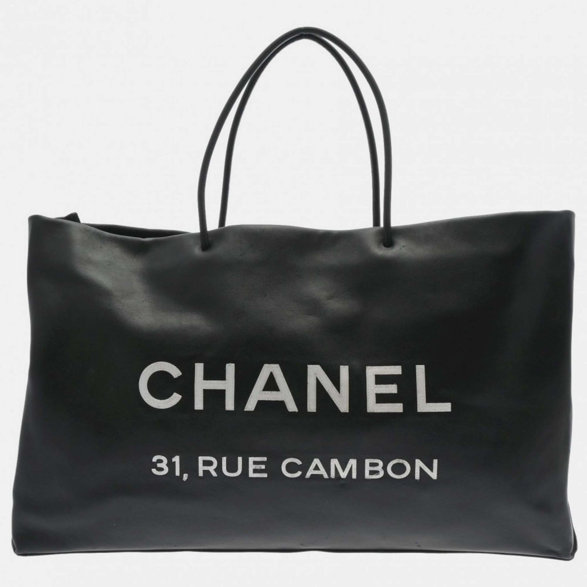 Chanel Black Calfskin Essential Large Tote Bag
