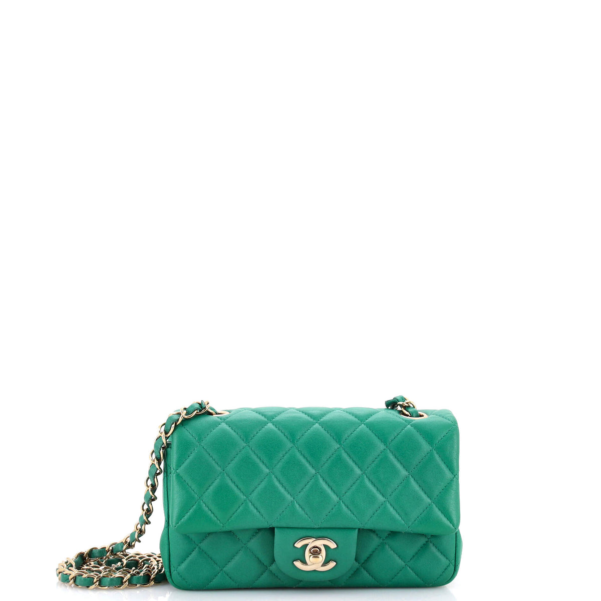 Chanel CHANEL Classic Single Flap Bag Quilted Lambskin Mini