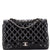 CHANEL Classic Double Flap Bag Quilted Patent Maxi