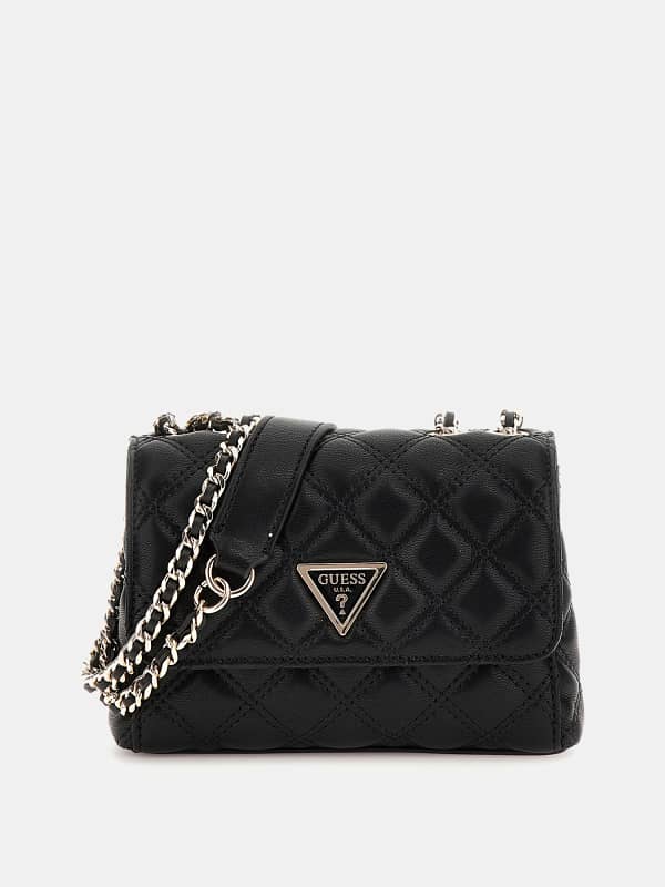 Guess Mini sac bandoulière matelassé Giully