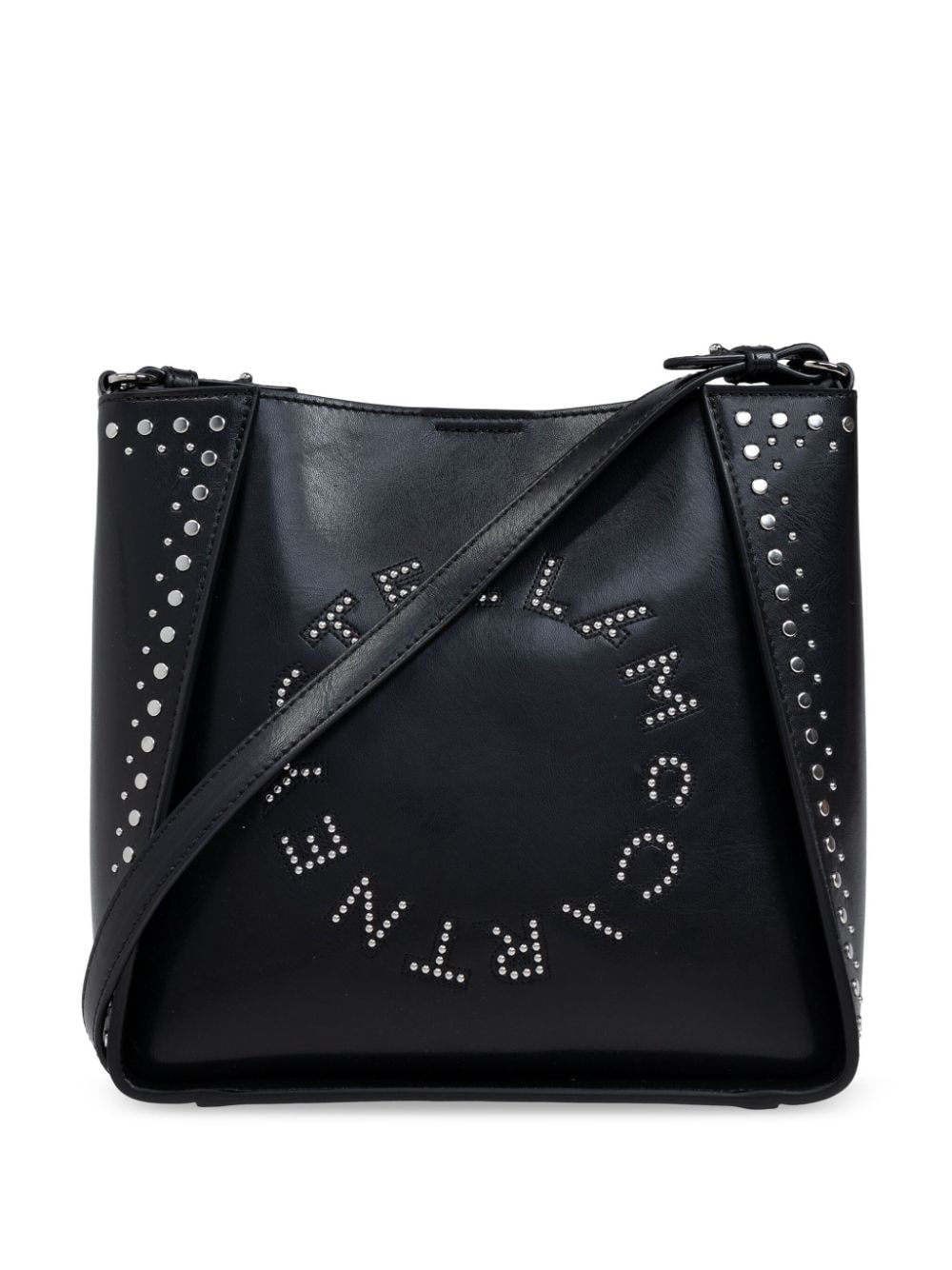 Stella Mccartney Women's Logo Crossbody Bag in Black | Size UNI | 7B0103WP04201000