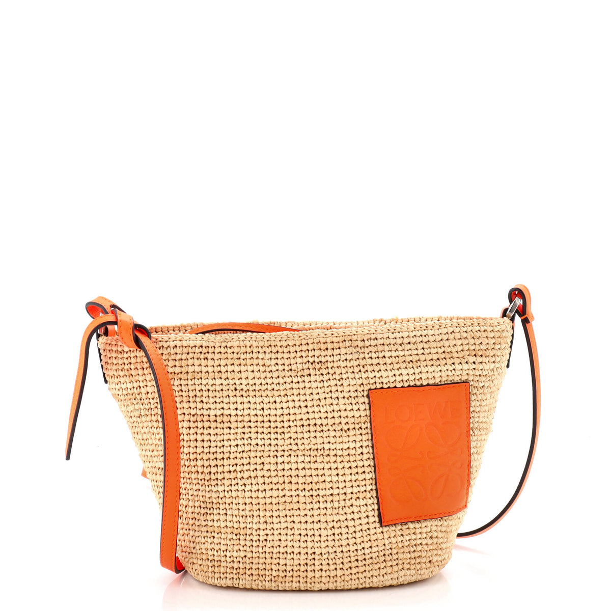 Loewe LOEWE Pochette Woven Raffia