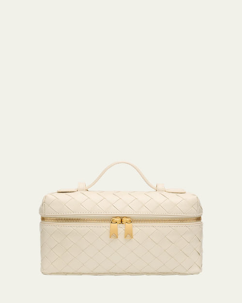 Bang Bang Vanity Intrecciato Leather Crossbody Bag