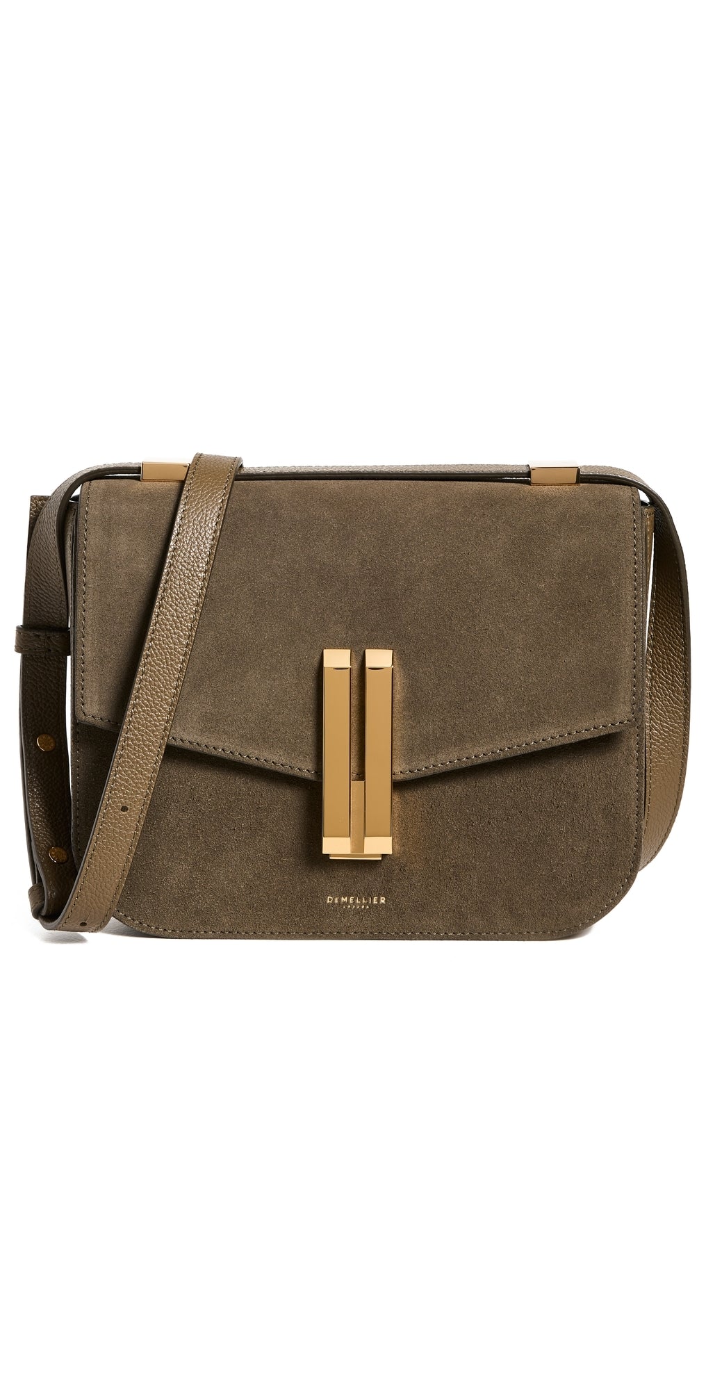 Demellier Vancouver Bag Olive Suede One Size