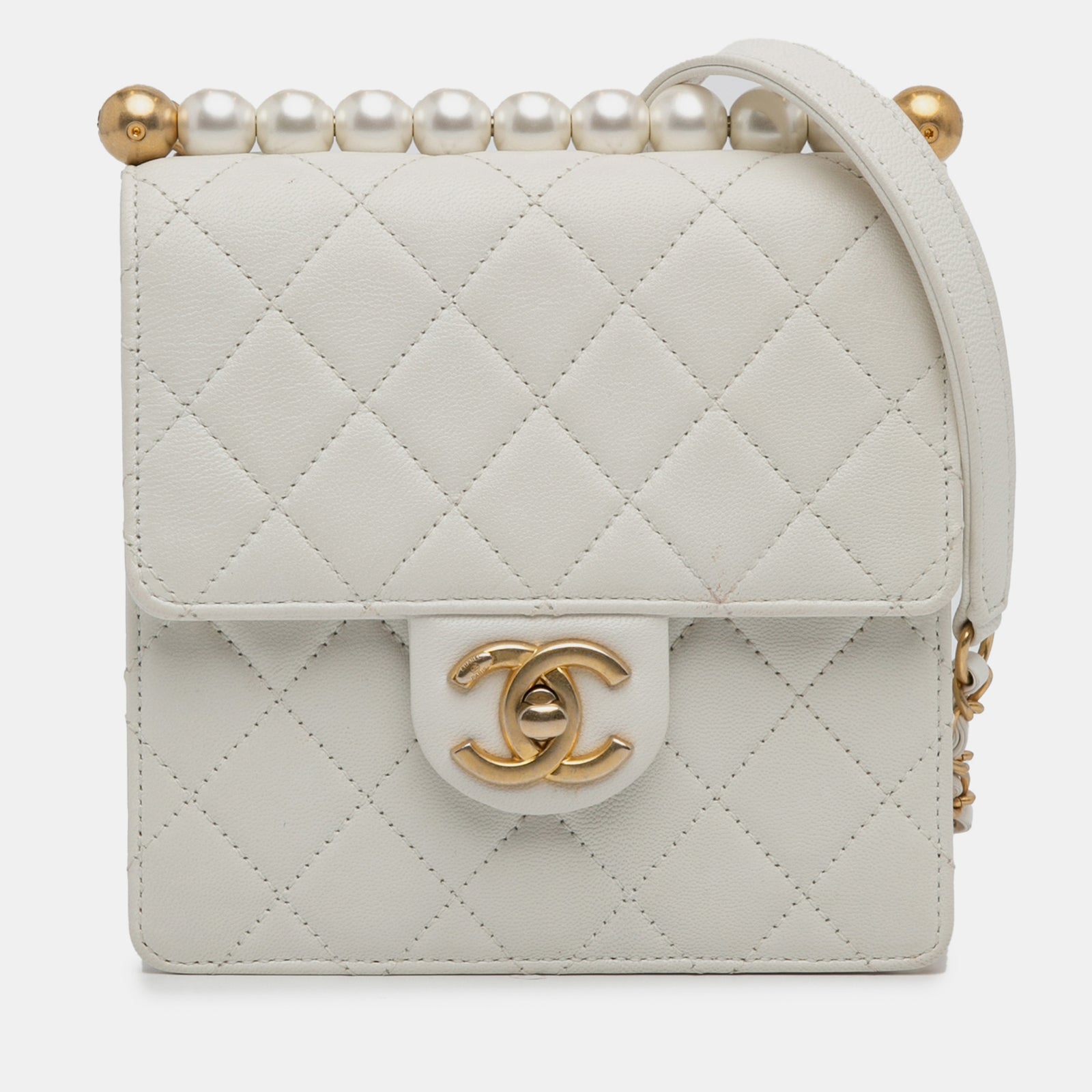 Chanel Small Chic Pearls Flap Bag