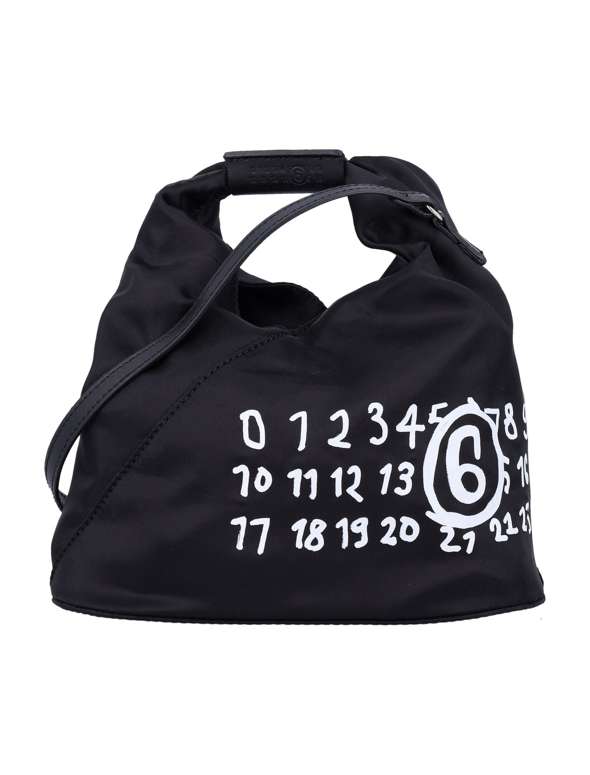 Mm6 Maison Margiela Women's Japanese Crossbody Bag in Black | 24ASB6WD0026P7184 Color T8013