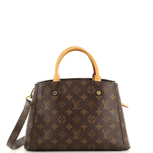 Montaigne Handbag Monogram Canvas BB