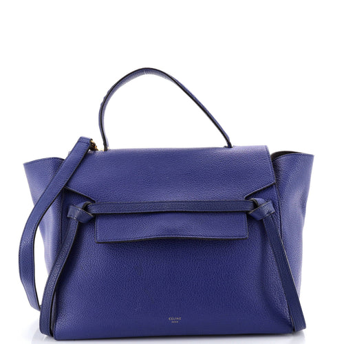 CELINE Belt Bag Textured Leather Mini