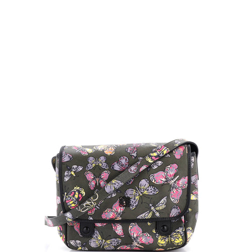 LOEWE Messenger Bag Printed Leather Small