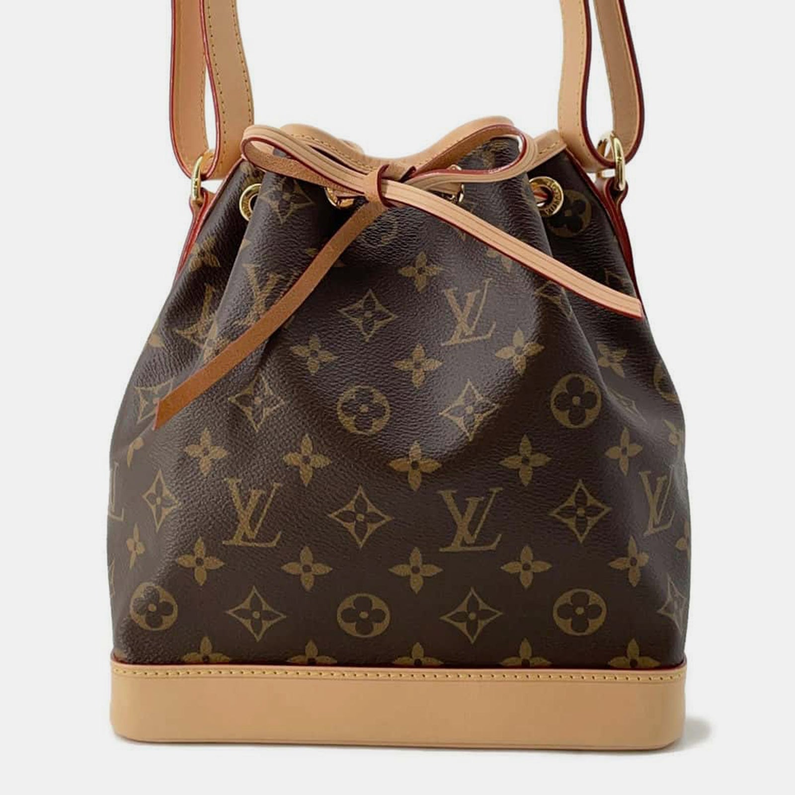 Louis Vuitton Braune Noe Tasche BB mit Monogramm