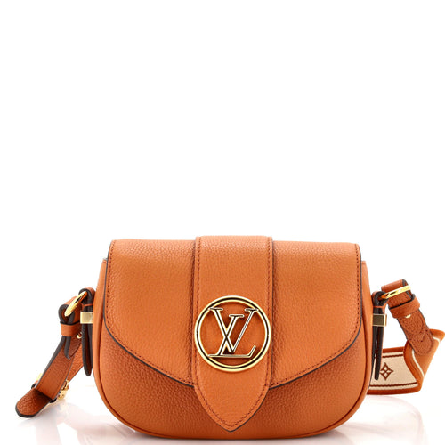 LV Pont 9 Soft Bag Leather PM