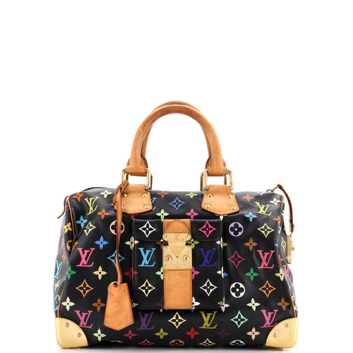 Speedy Handbag Monogram Multicolor 30