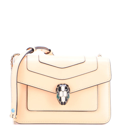 BVLGARI Serpenti Crossbody Bag Leather Small