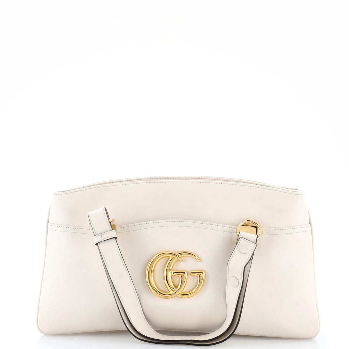 Gucci GUCCI Arli Top Handle Bag Leather Large