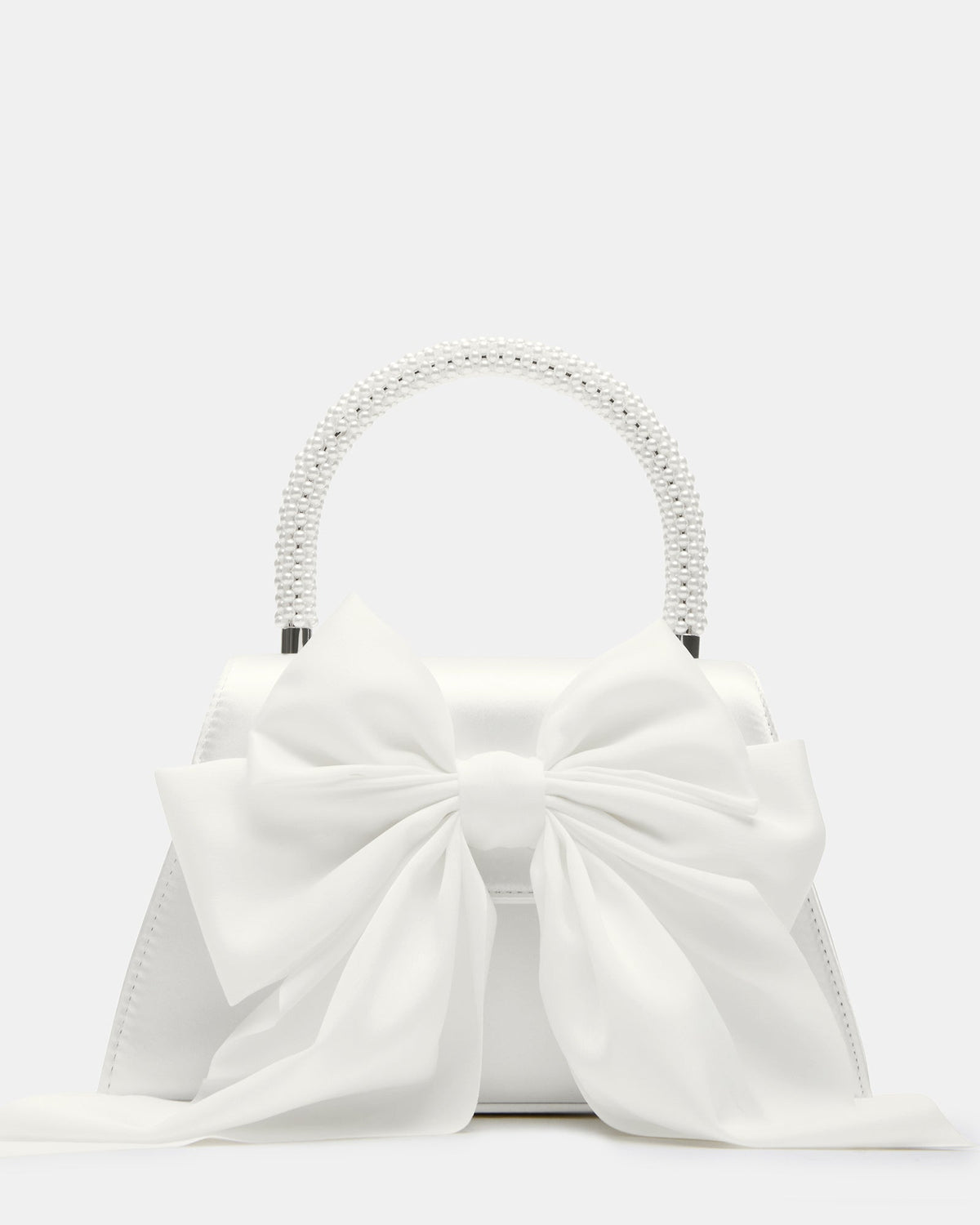 Stevemadden COSETTE BAG WHITE SATIN