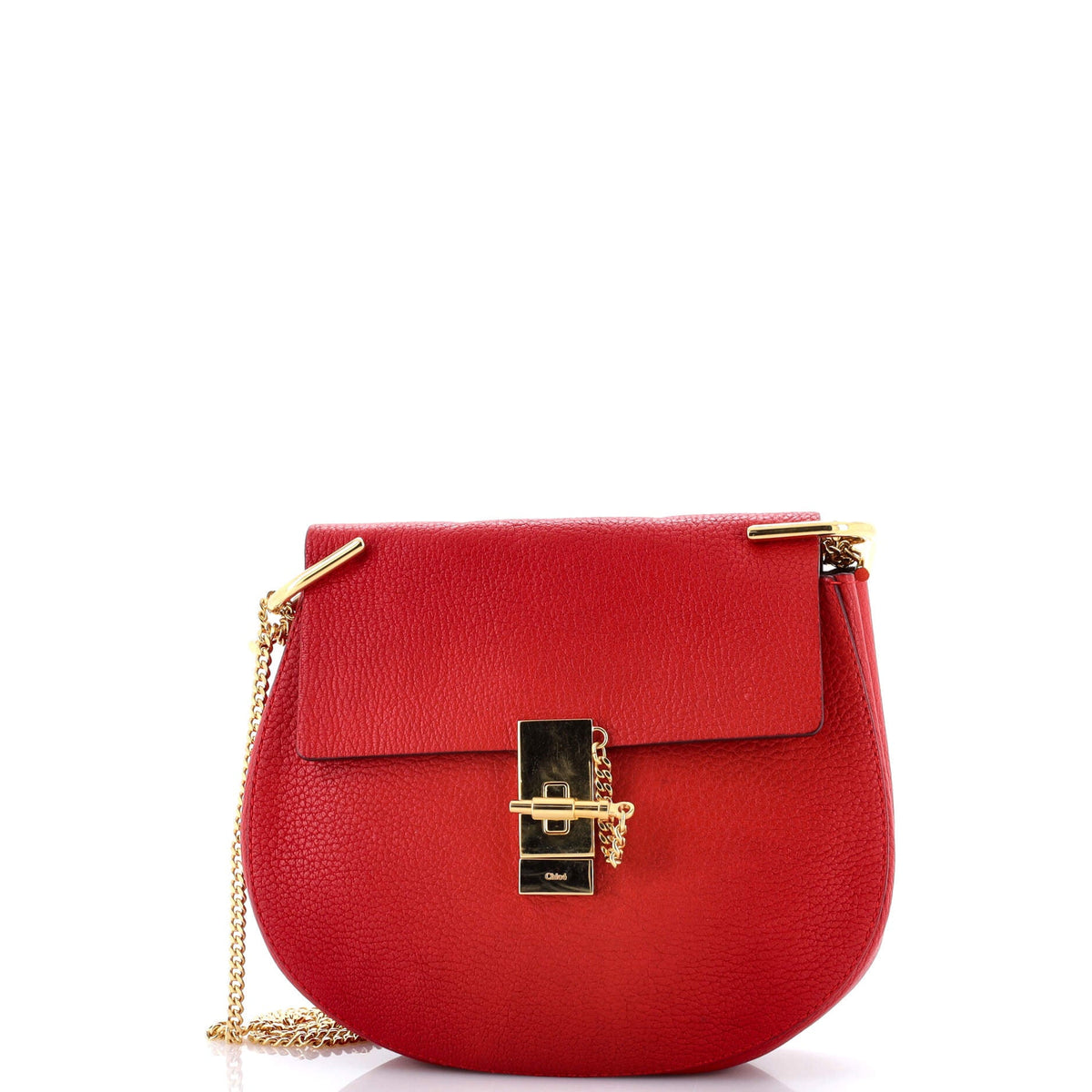 Chloe CHLOE Drew Crossbody Bag Leather Medium