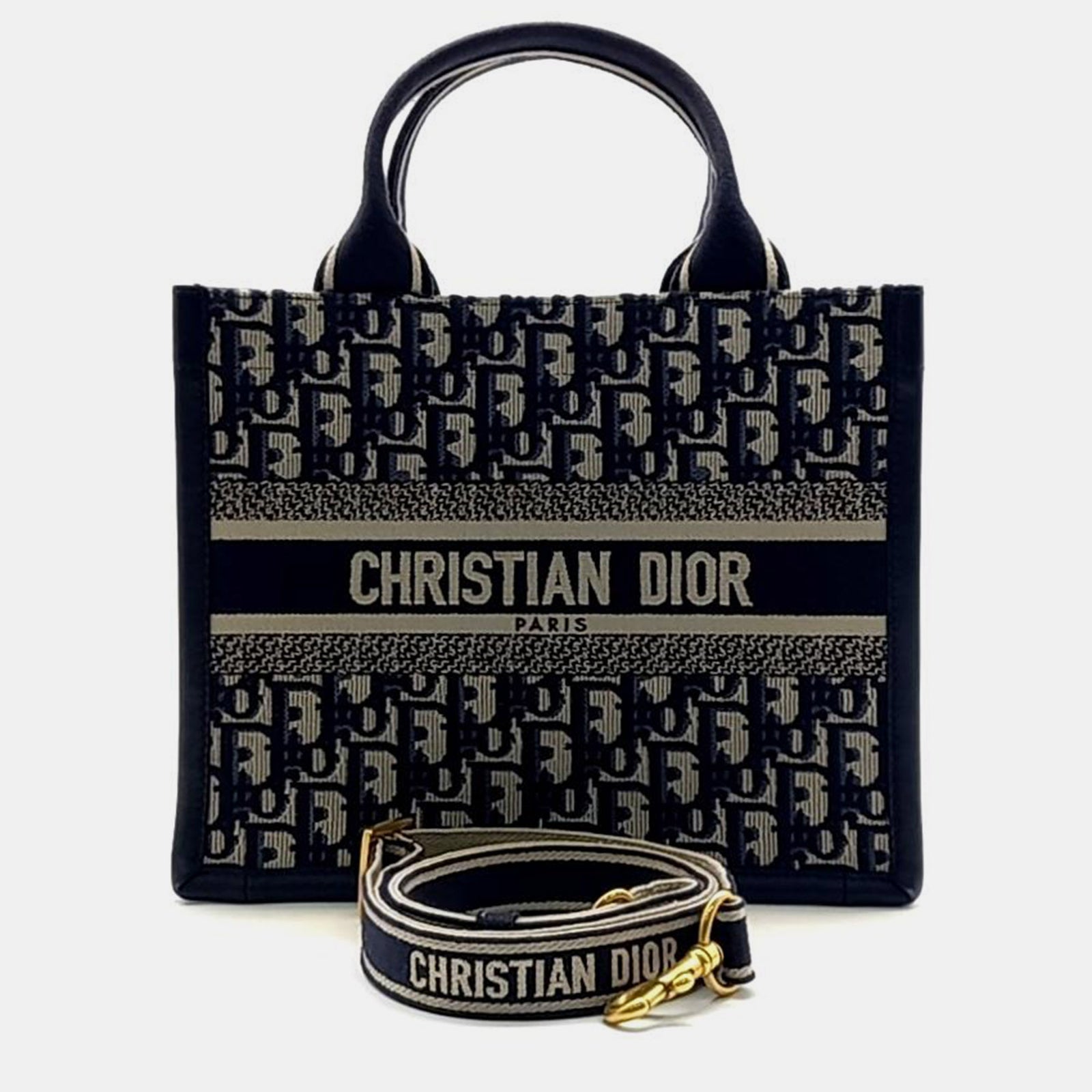 Dior Christian Oblique Book Tote Small Bag