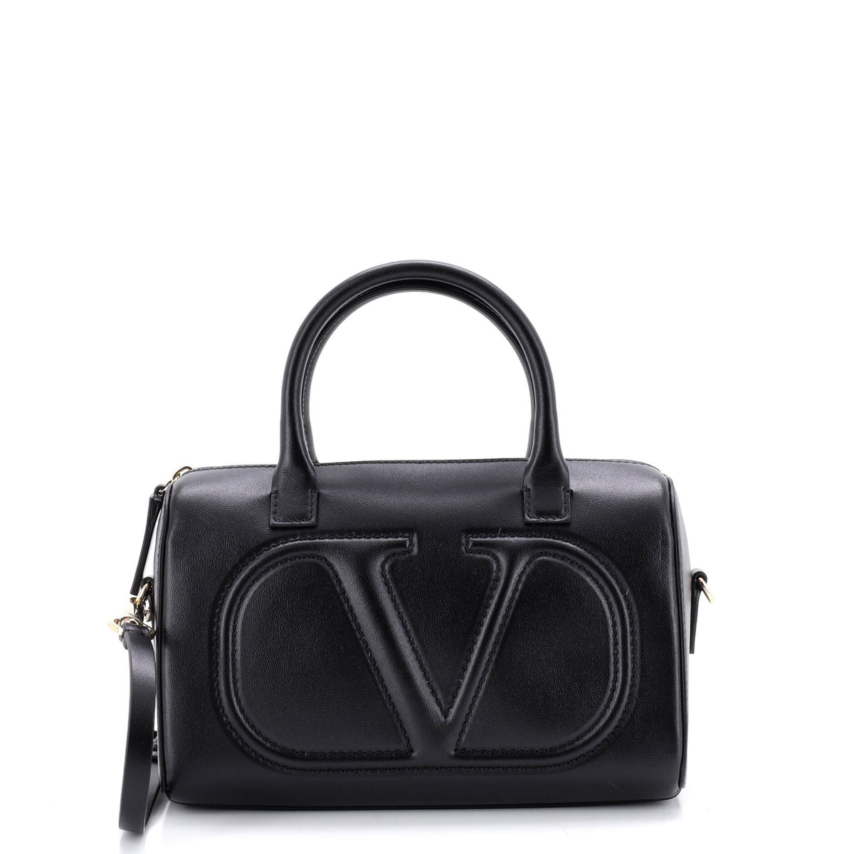 Valentino VALENTINO GARAVANI VLogo Walk Convertible Bowler Leather Small