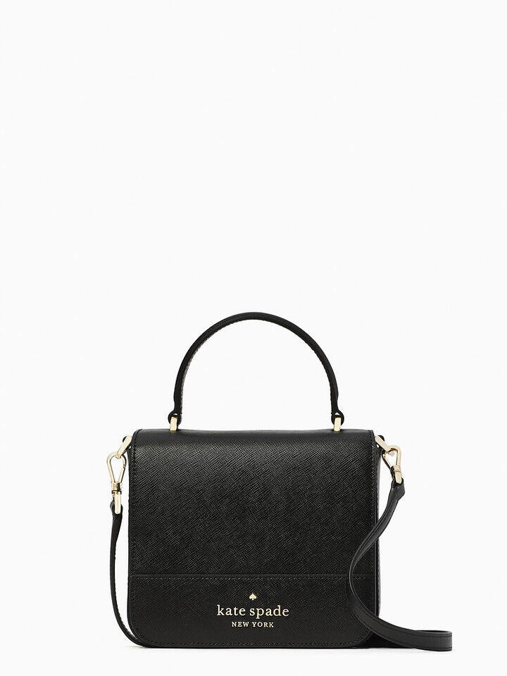 Kate Spade Au Staci Saffiano Leather Square Crossbody