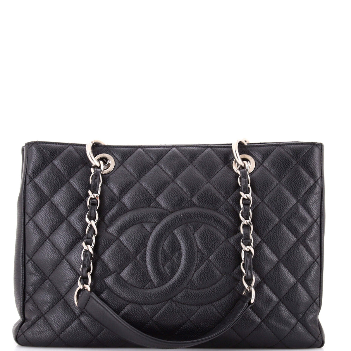 Chanel CHANEL Grand Shopping Tote Quilted Caviar