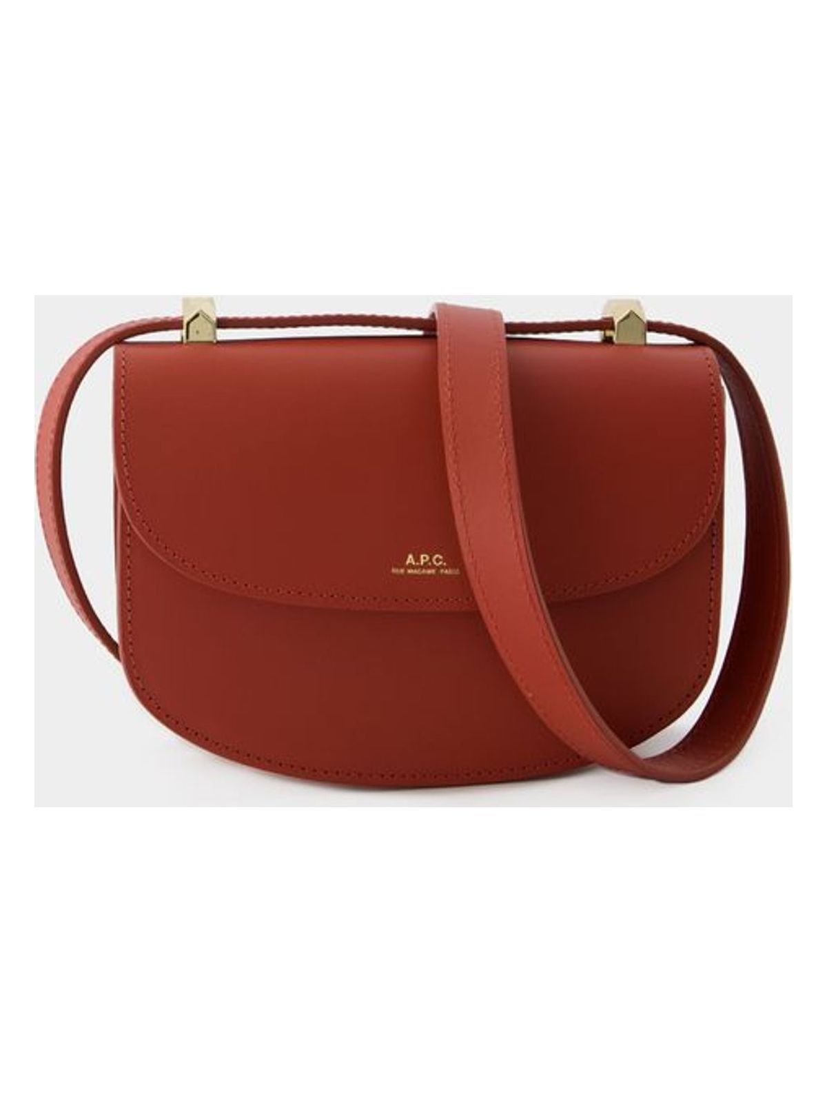 A.p.c. Women's Geneve Mini Crossbody Bag in Red | PXAWV Color F61415