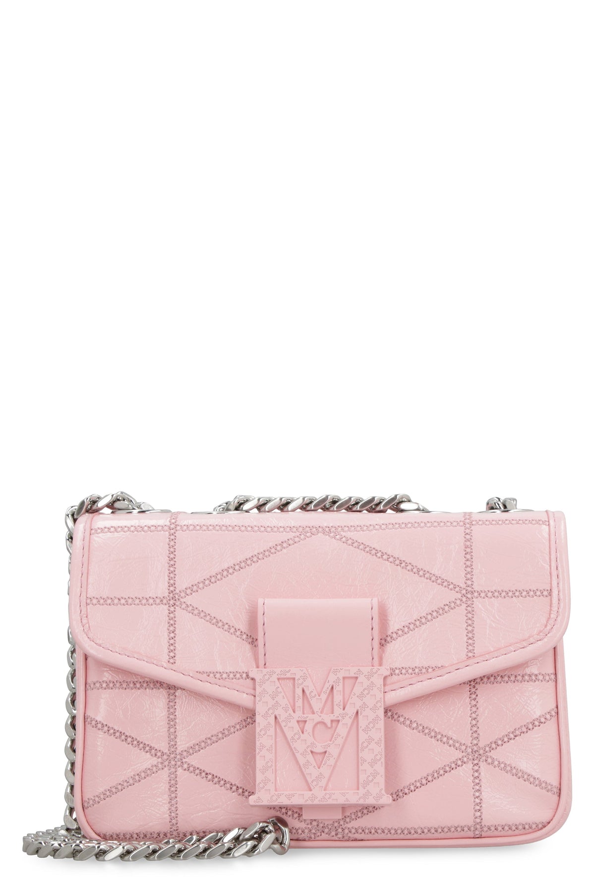 Mcm Women's Travia Small Crossbody Bag in Pink | MWSCSLM04 Color QH