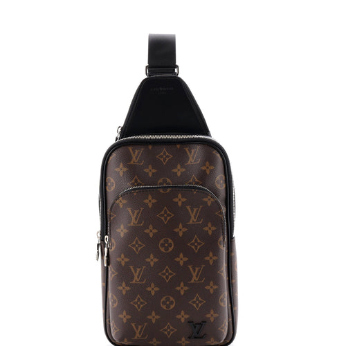 Avenue Sling Bag NM Macassar Monogram Canvas