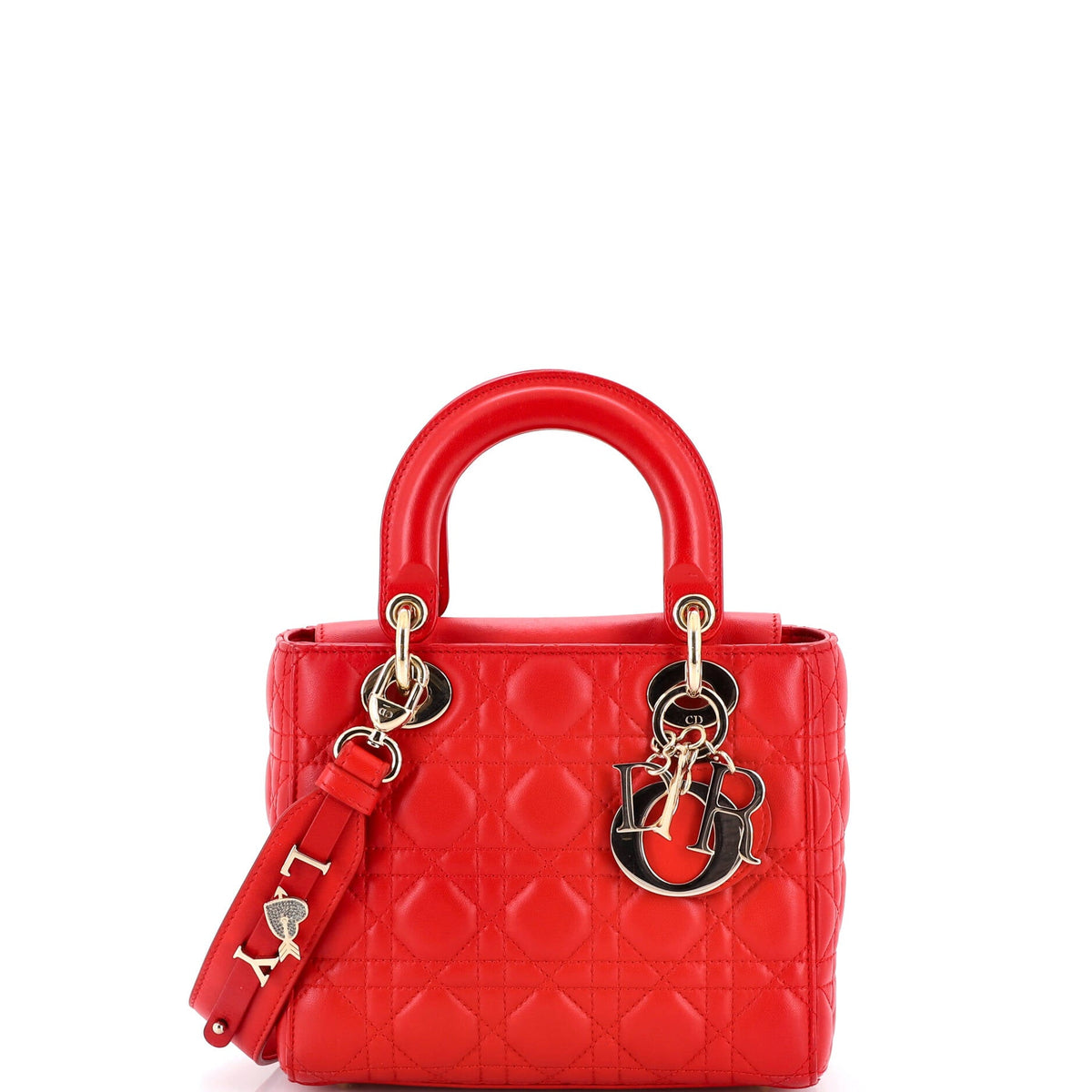 Christian Dior My Lady Dior Bag Cannage Quilt Lambskin