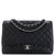 CHANEL Classic Single Flap Bag Quilted Caviar Maxi