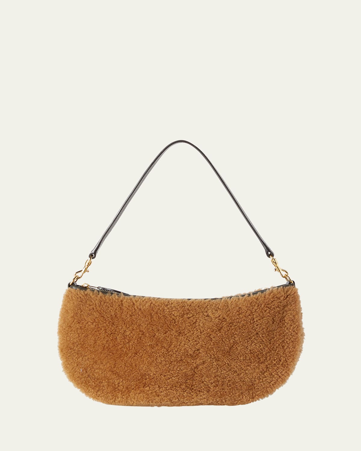 Loro Piana Curly Shearling Shoulder Bag