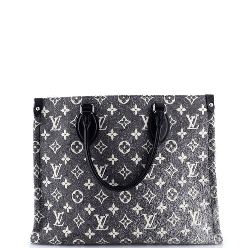 OnTheGo Tote Monogram Jacquard Denim MM