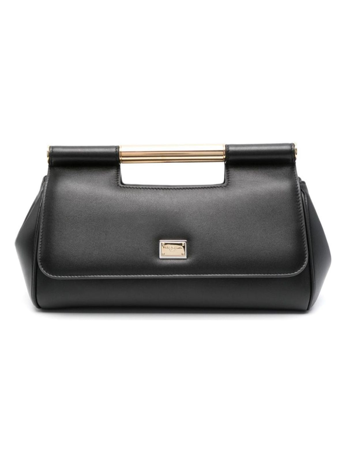 Dolce & Gabbana Women's Sicily Medium Leather Clutch in Black | Size UNI | BB7612AN76780999
