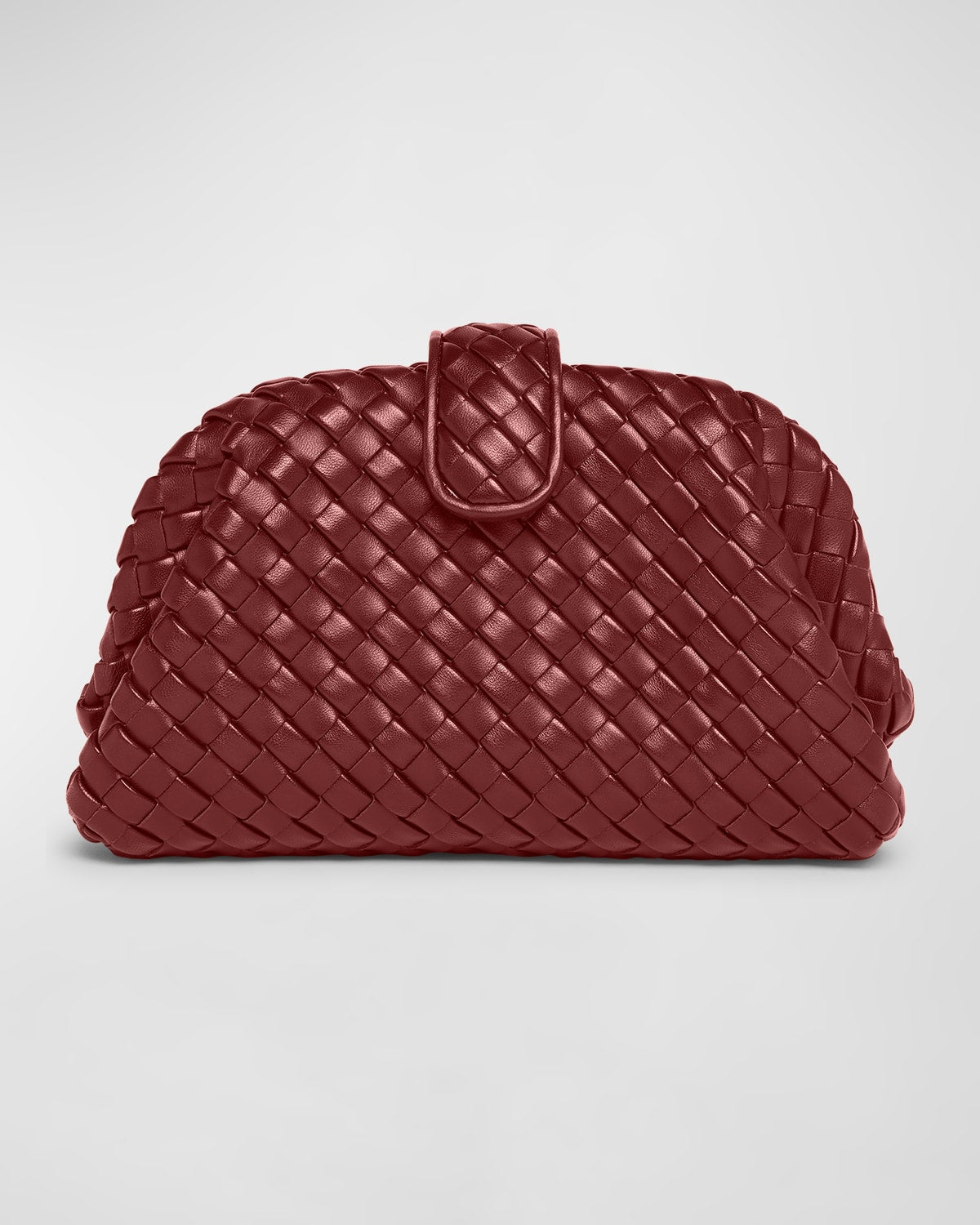 Bottega Veneta Lauren 1980 Mini Clutch Bag with Chain Strap