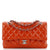 CHANEL Classic Double Flap Bag Quilted Patent Medium